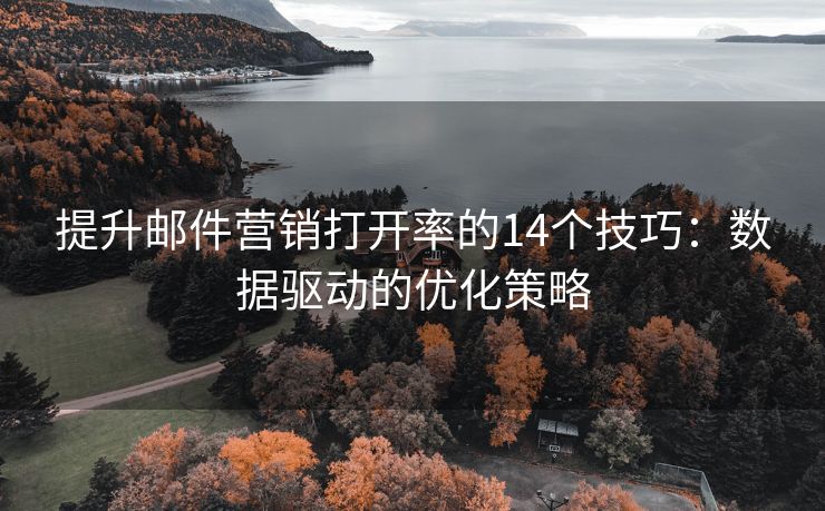 提升邮件营销打开率的14个技巧：数据驱动的优化策略